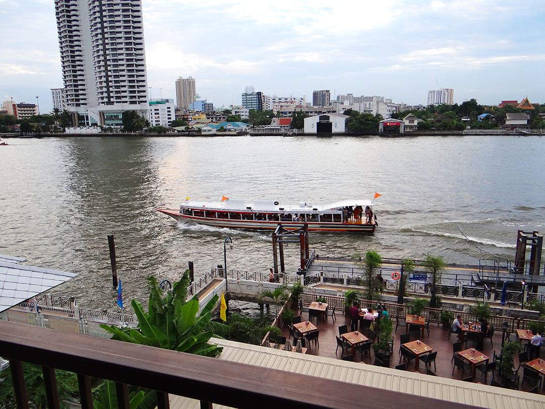 Chao Praya rivier Bangkok