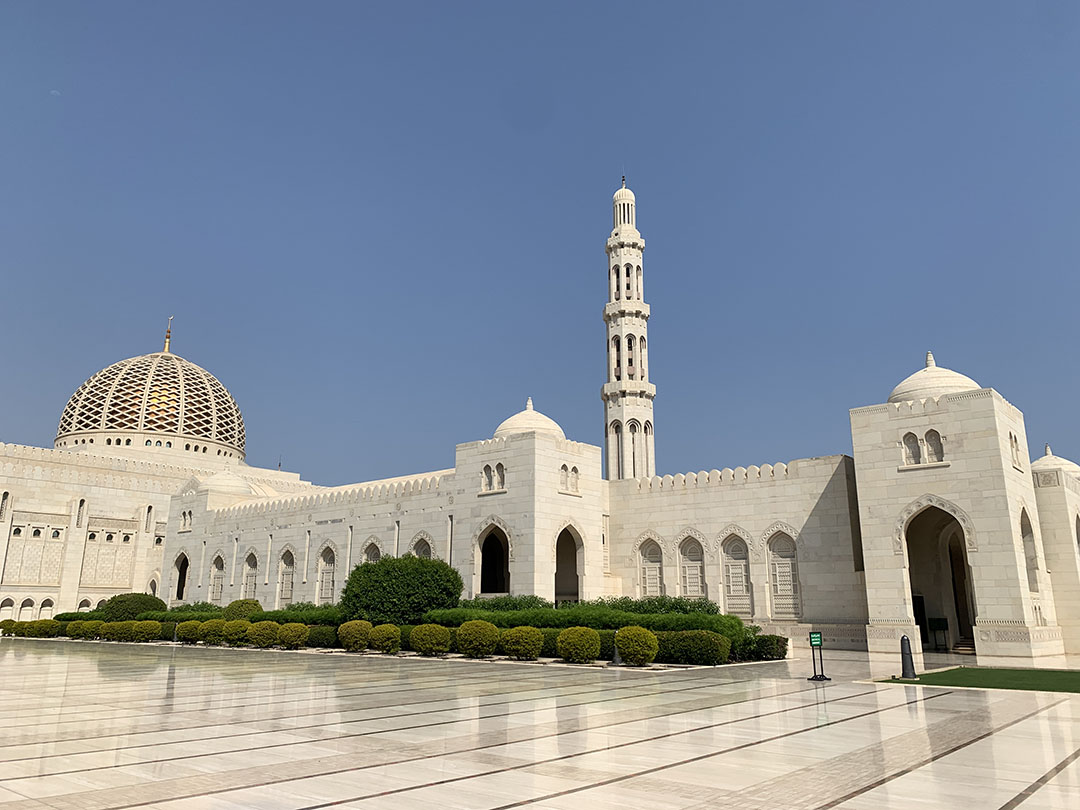 Sultan Qaboos Mosque Oman Mucat